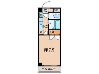 間取図 アイビーリーグ大曽根