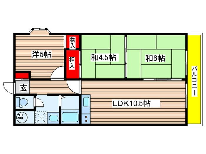 間取り図 フレックスオーシャン