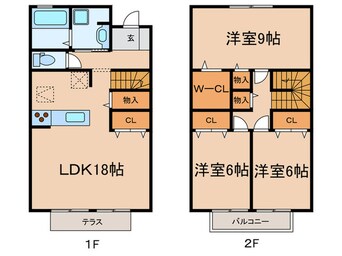 間取図 トゥ－ルビヨン