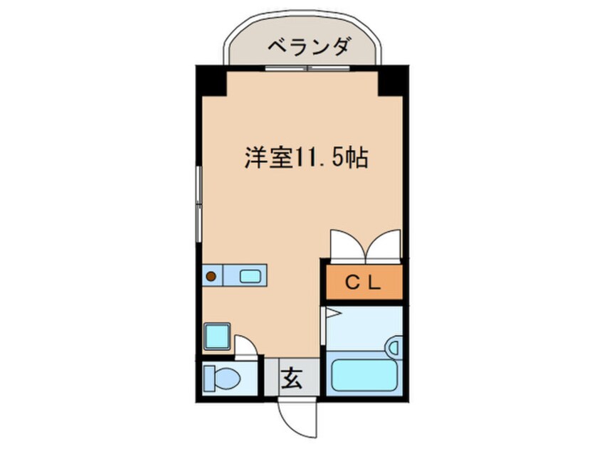 間取図 ラフォーレデュオ