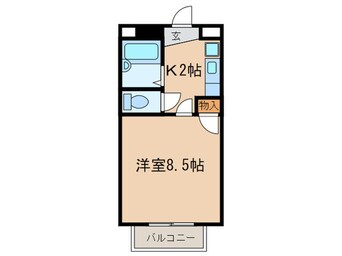 間取図 ラフォーレデュオ