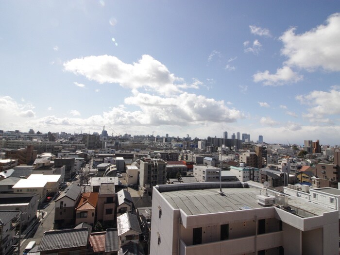 室内からの展望 黒川ターミナルハイツ