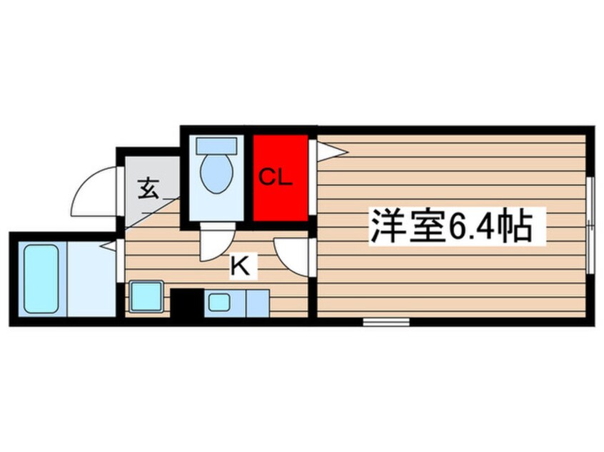 間取図 スクエア・フォー