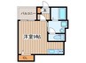 R-Smart covo新栄 1Rの間取り