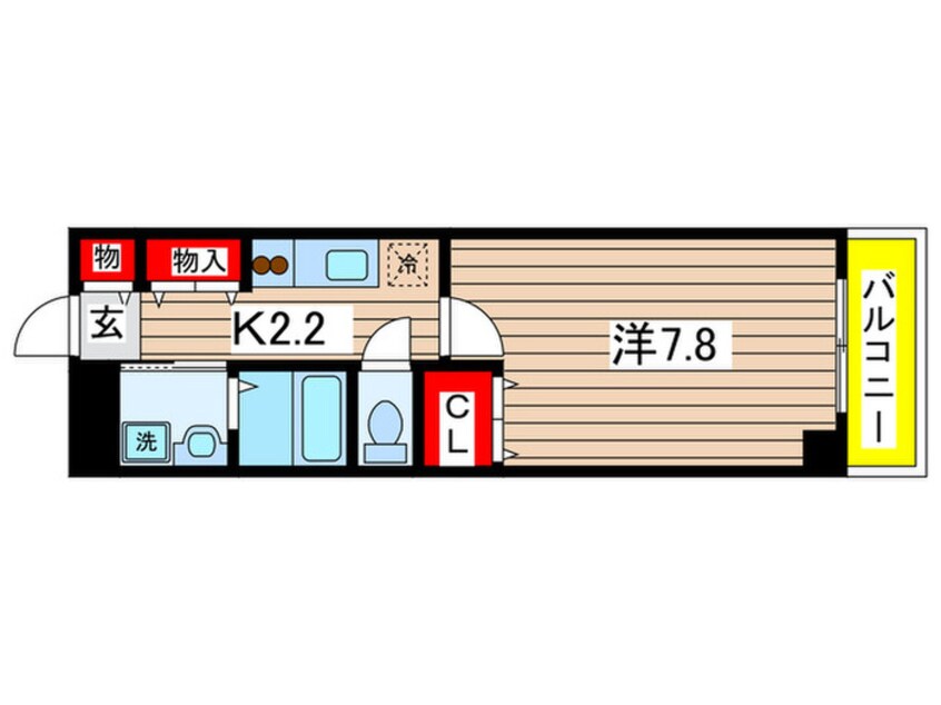 間取図 ヴィラパ－ク鶴舞