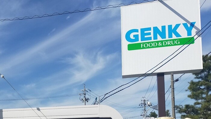 ゲンキー(ドラッグストア)まで1149m エコハウス畔柳