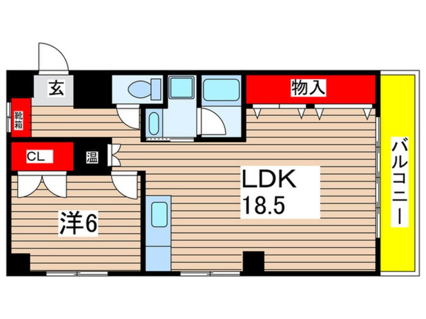 間取図 キングハイツ瑞穂