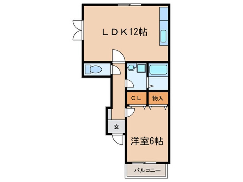 間取図 アゼリアハイム