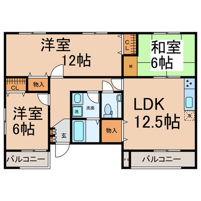 間取り図 ルシクラージュ