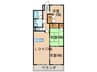代官坂マンション 3LDKの間取り