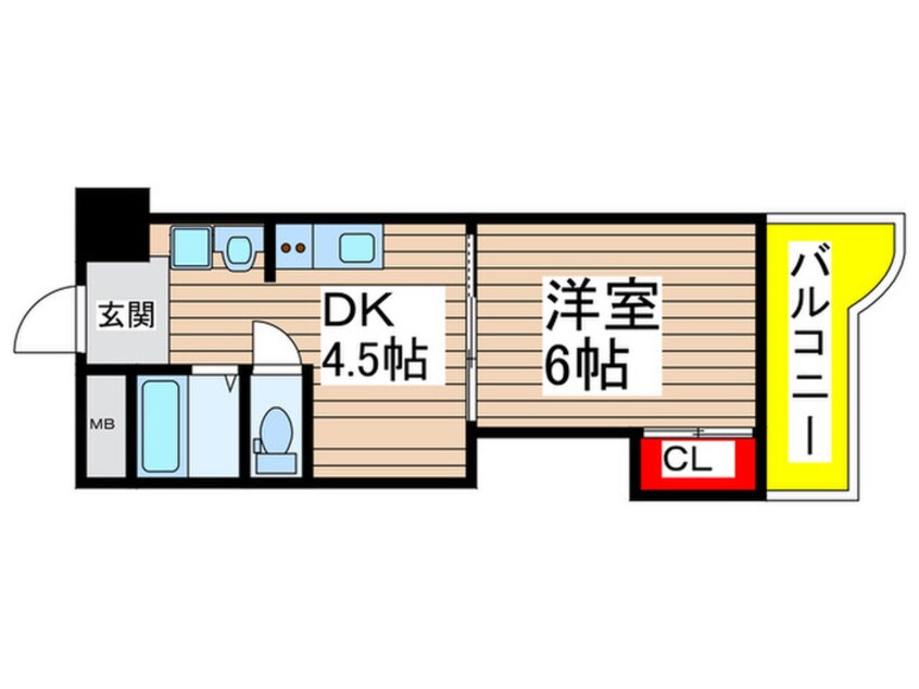間取図 菱家ビル