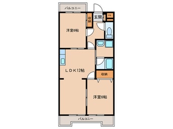 間取図 エレガンス青山