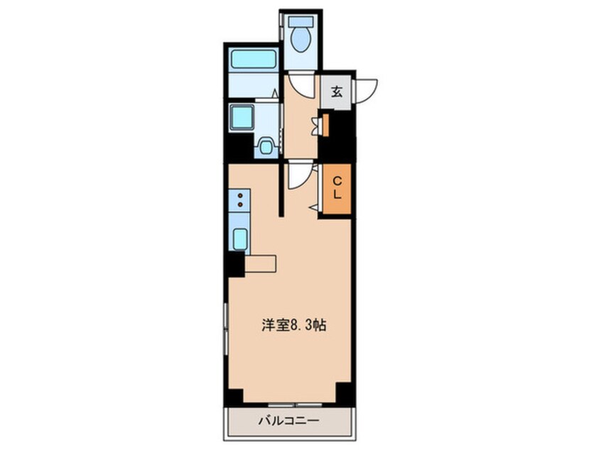 間取図 グレイス新栄