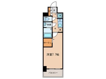 間取図 プレサンスジェネ葵(303)
