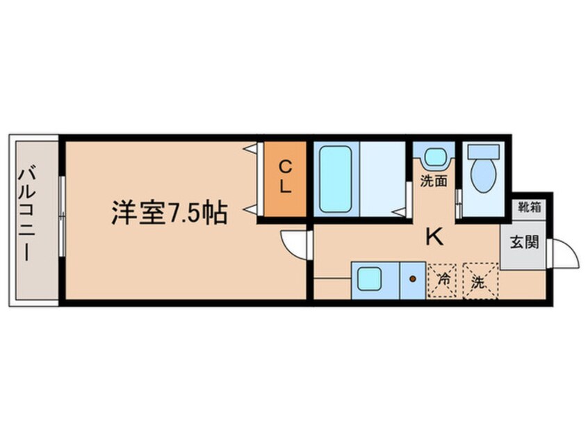 間取図 A-City中川法華