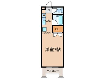 間取図 コーポラス旭丘