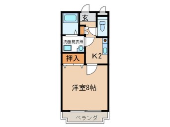 間取図 セレーノ西尾