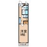 メイナンハイム 1Kの間取り