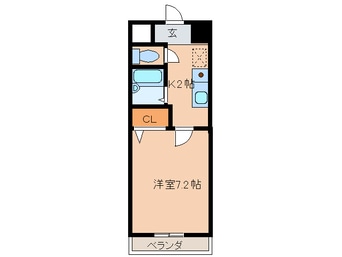 間取図 ソレイユ東海通