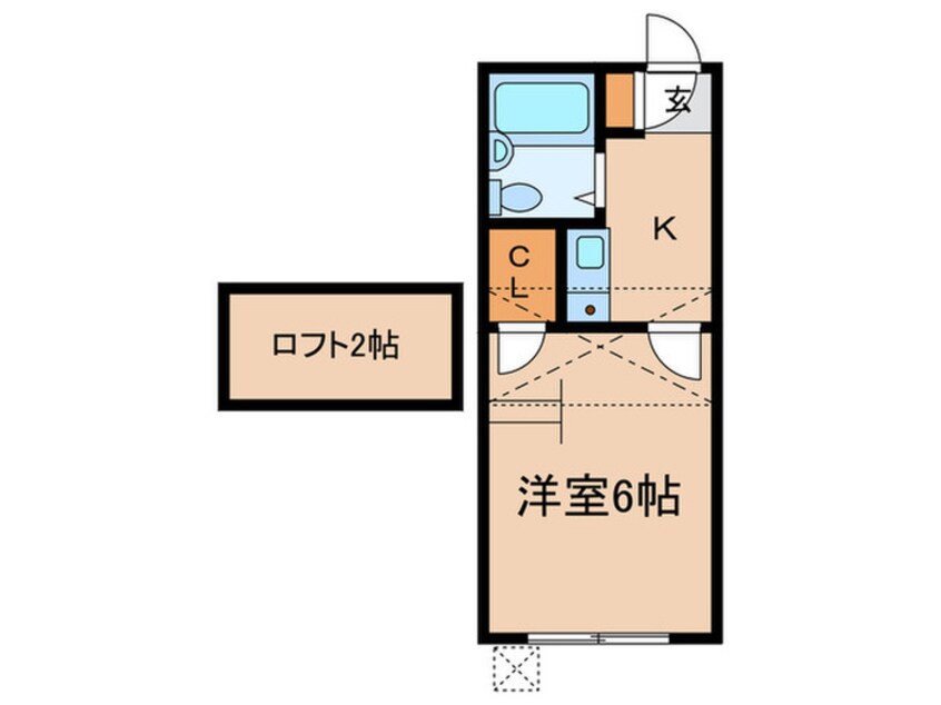 間取図 レジデンス上野