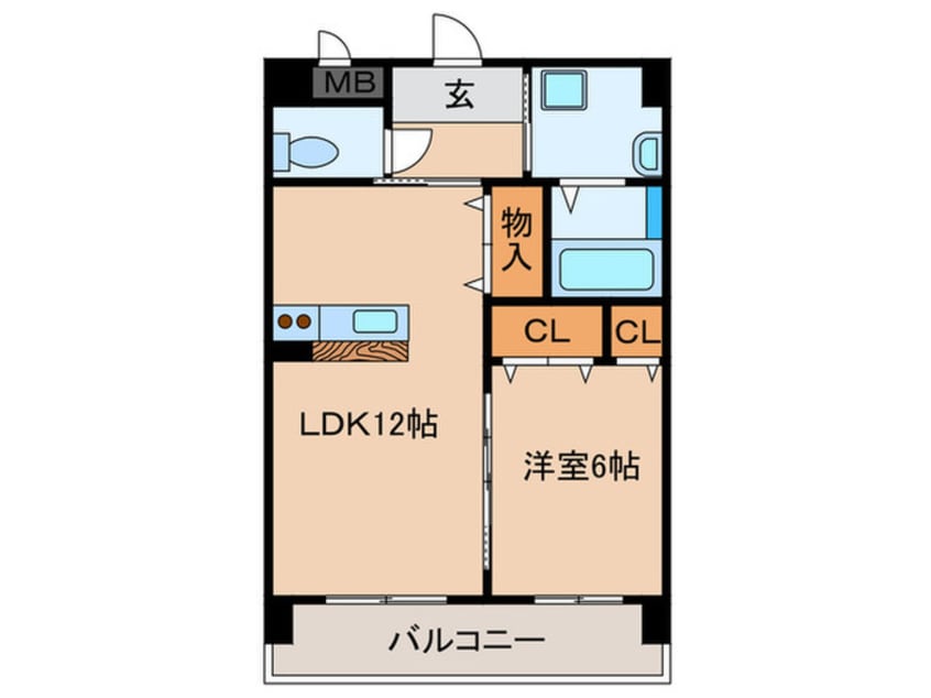 間取図 シャイン ヴィレッジ