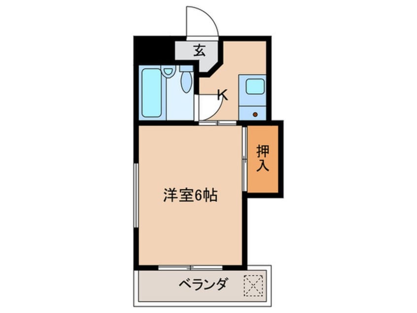間取図 シャトーナカムラ