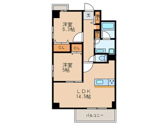 間取図 フォレストスクエア香呑