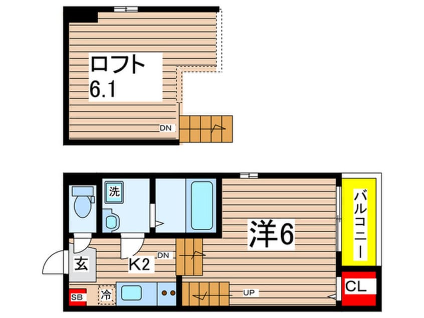 間取図 VAN　SOREIL野並