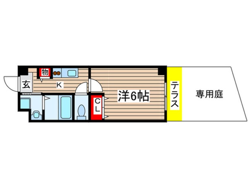 間取図 グランイル丹後