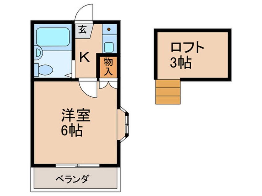 間取図 コンフォール鳴海