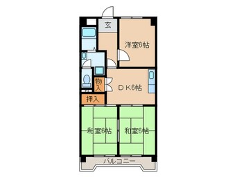 間取図 スタ－ライトＭ