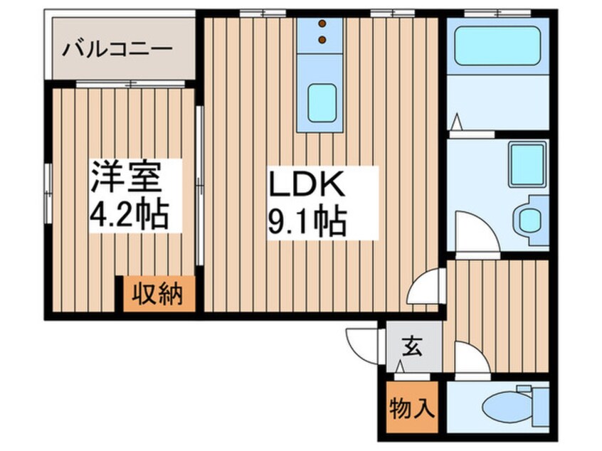 間取図 NAGOYA the GARDEN