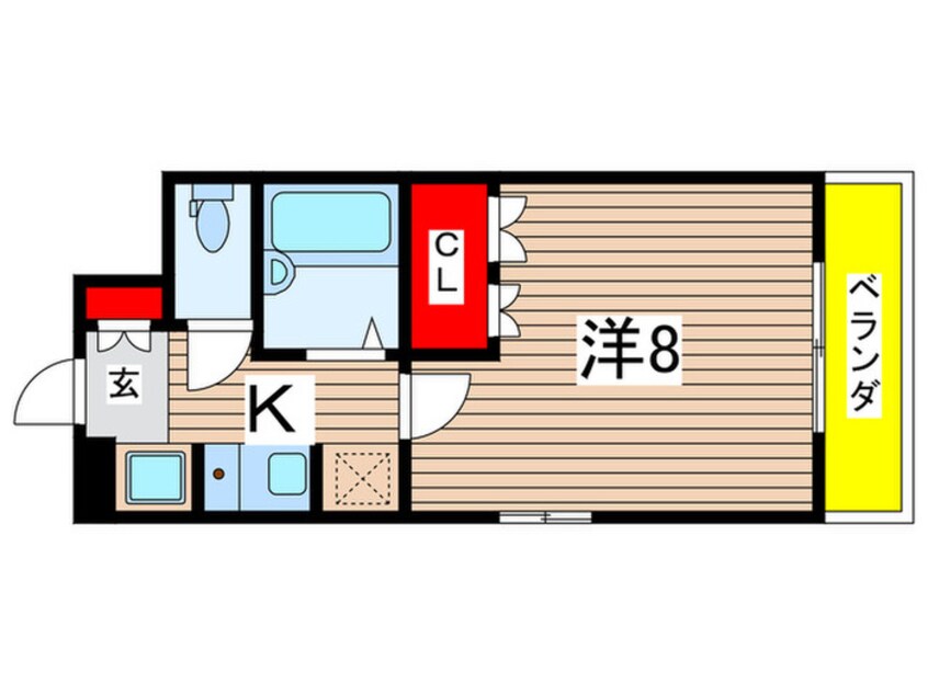 間取図 サンライズ駒方