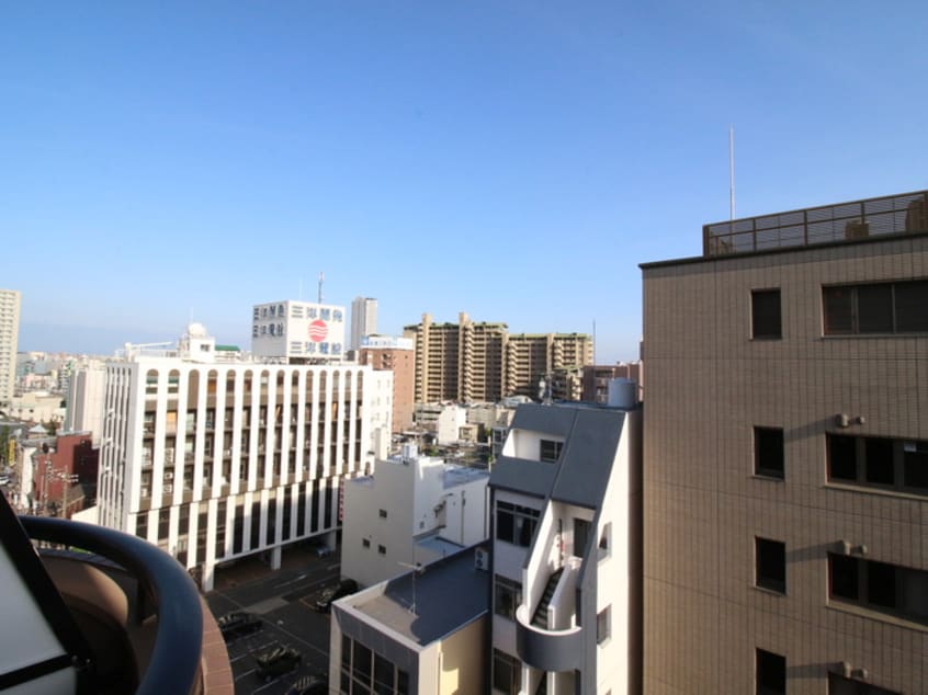 室内からの展望 エクセルシオ－ル金山