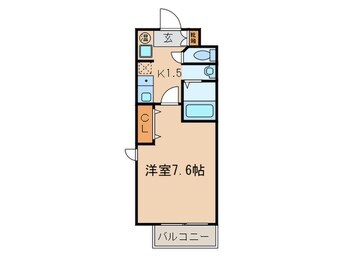 間取図 グランカーサ千代田
