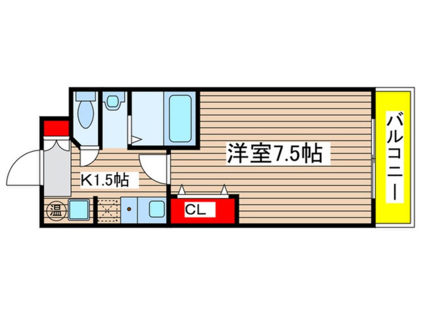 間取図 グランカーサ千代田