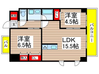 間取図 ポルタニグラ大須観音