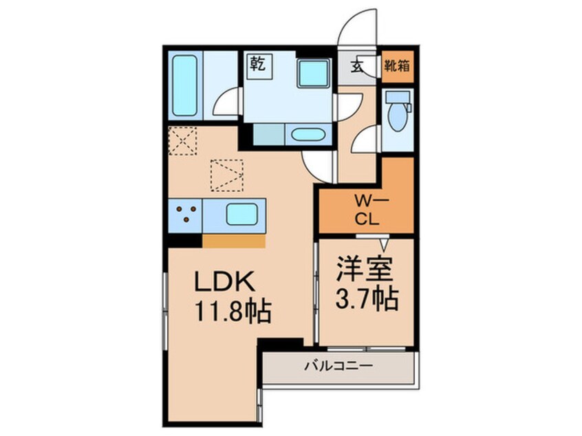 間取図 アメニティコート