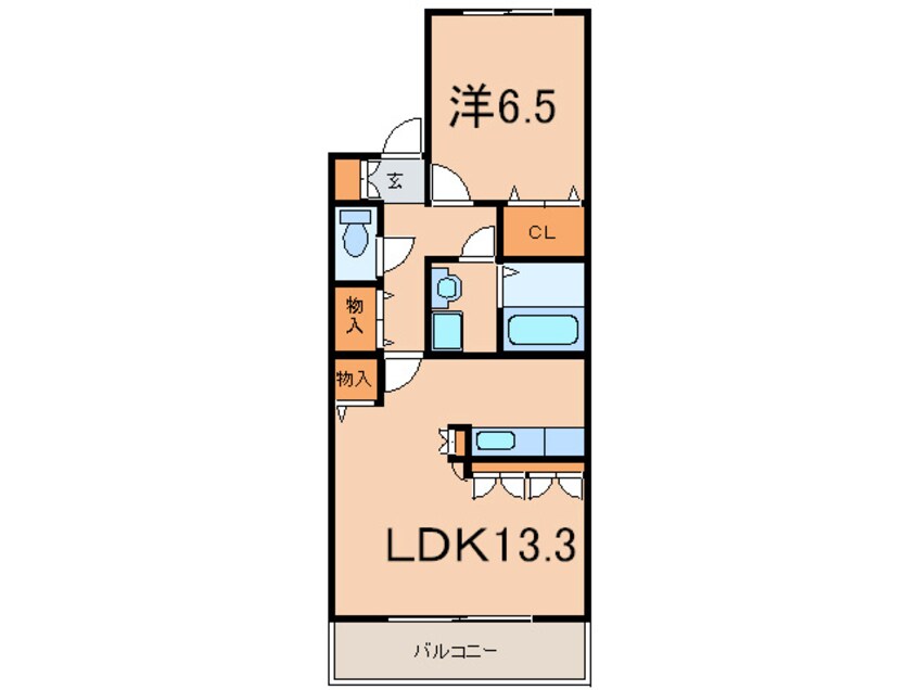 間取図 アバンツァ－ト
