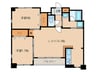 ルミエール園原 2LDKの間取り