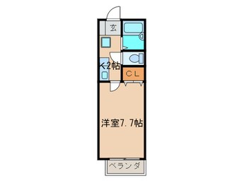 間取図 ウエストビレッジマ－サ