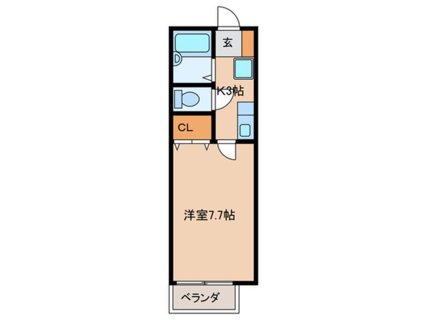 間取図 ウエストビレッジマ－サ