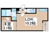 Warren　hoshizaki　Ⅰ 1LDKの間取り
