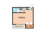 打出コーポ 1Rの間取り