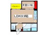 仮）REGALEST三番町 1LDKの間取り