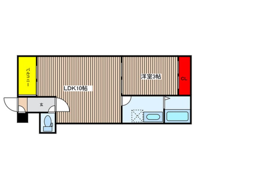 間取図 仮）REGALEST三番町