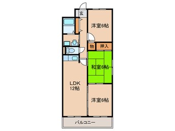 間取図 第2グリーンマンション守山