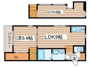 間取図 ハーモニーテラス大喜町