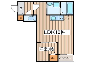 間取図 Jack atsutakoshinⅠ
