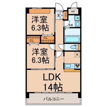 間取図 プレミアム御影